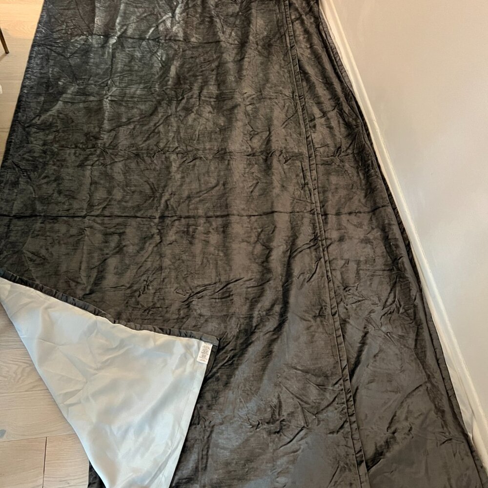 West Elm Velvet Blackout Curtain - Retail $358 - Picture 8 of 11